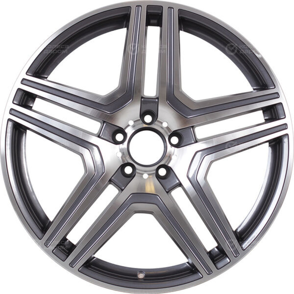 Колесный диск Replay MR67 8.5xR19 5x112 ET43 DIA66.6 насыщенный темно-серый полностью полированный