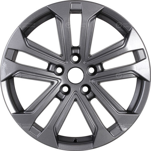 Колесный диск KHOMEN KHW1803 (ZV OMODA C5) 7xR18 5x108 ET33 DIA60.1 насыщенный темно-серый