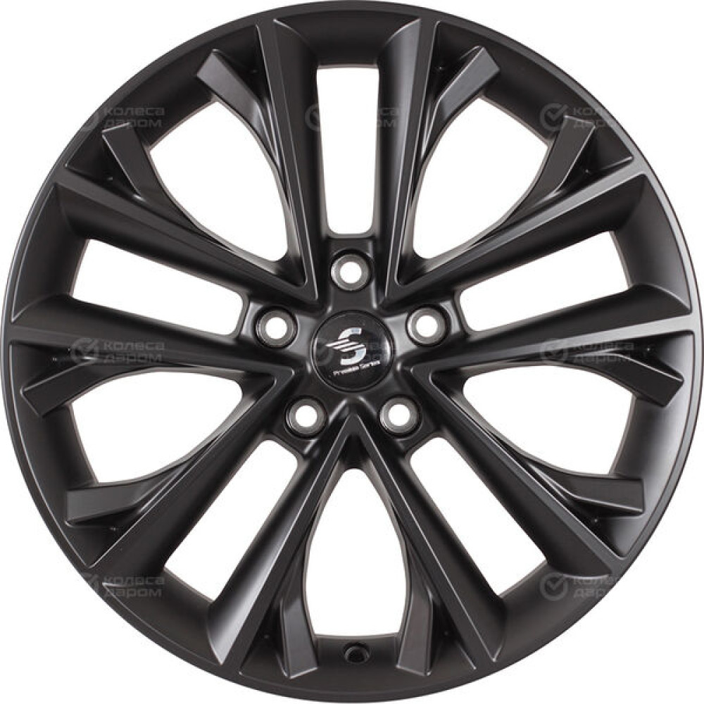 Колесный диск СКАД Premium Series КР012 7xR18 5x108 ET38 DIA60.1 черный матовый