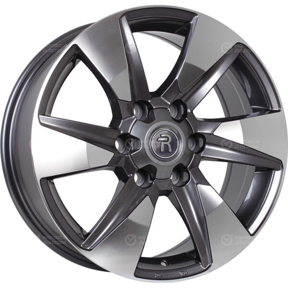 Колесный диск Replay TA5 7.5xR17 6x139.7 ET36 DIA100.1 насыщенный темно-серый полностью полированный