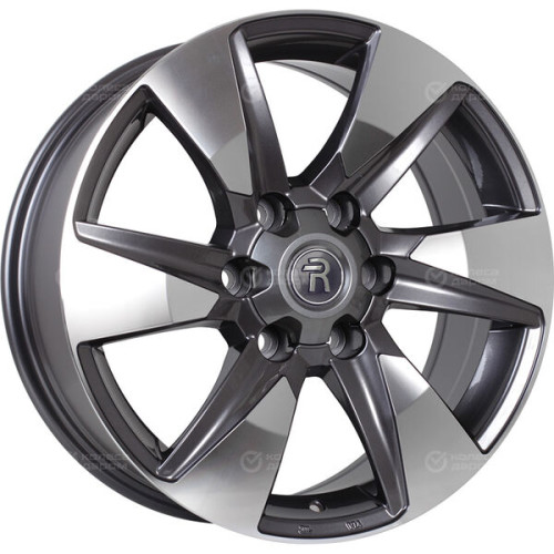 Колесный диск Replay TA5 7.5xR17 6x139.7 ET36 DIA100.1 насыщенный темно-серый полностью полированный