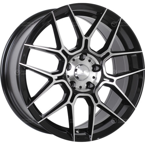 Колесный диск LS LS 1265 8xR18 5x114.3 ET45 DIA67.1 черный полностью полированный