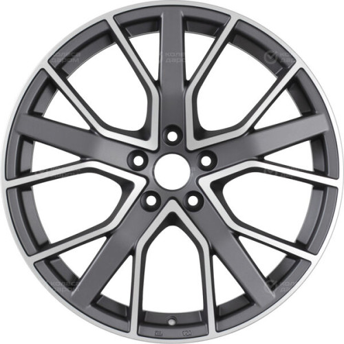 Колесный диск Replay A156 8.5xR19 5x112 ET20 DIA66.6 темно-серый матовый ,частично полированный