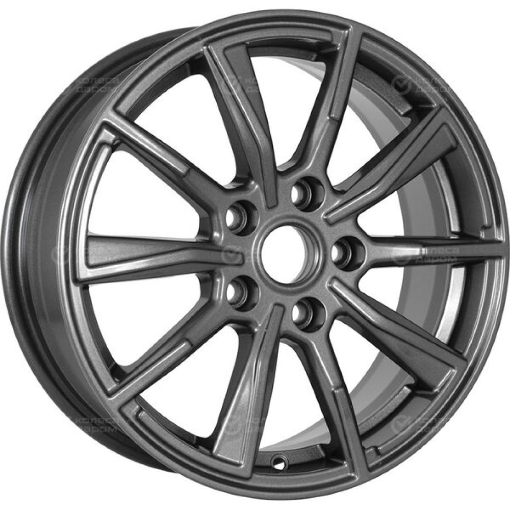 Колесный диск Carwel Лабаз 6.5xR16 5x108 ET40 DIA65.1 серый матовый