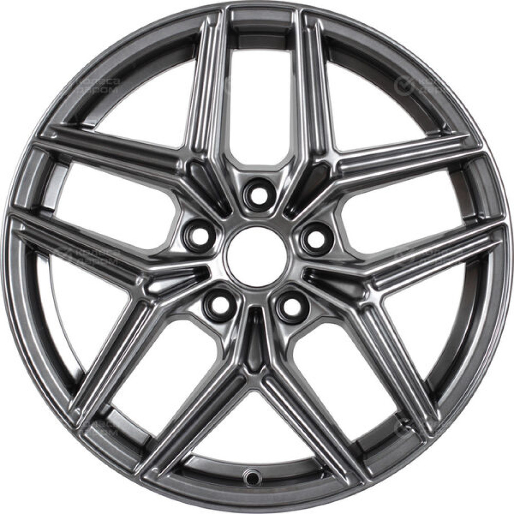 Колесный диск КиК Юнион 7xR17 5x114.3 ET39 DIA60.1 (уценка) темно-серебристый