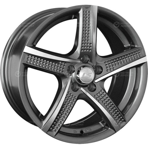 Колесный диск LS LS 758 7.5xR17 5x114.3 ET45 DIA73.1 насыщенный темно-серый полностью полированный