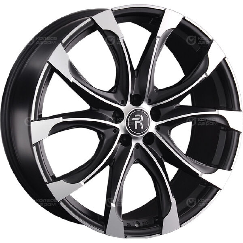 Колесный диск Replay MR161 9.5xR22 5x112 ET45 DIA66.6 черный матовый полностью полированный