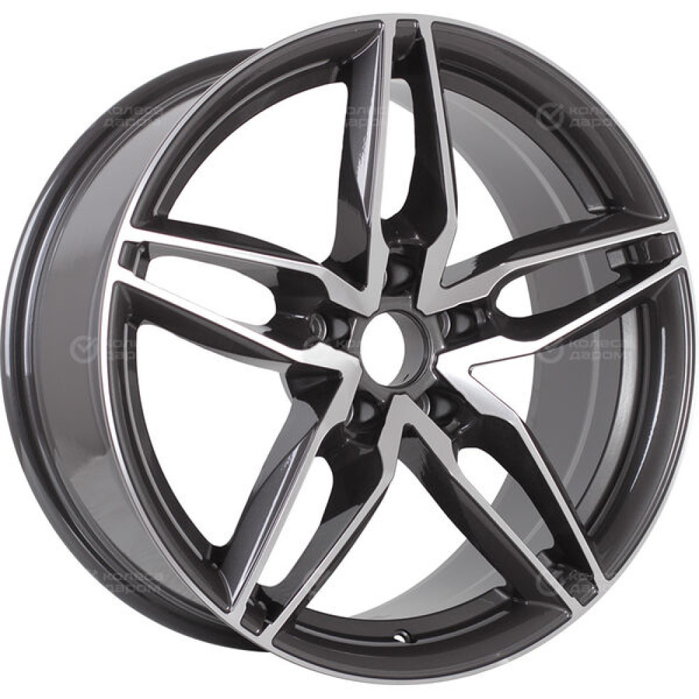 Колесный диск Replay LX231 8xR18 5x114.3 ET30 DIA60.1 насыщенный темно-серый полностью полированный