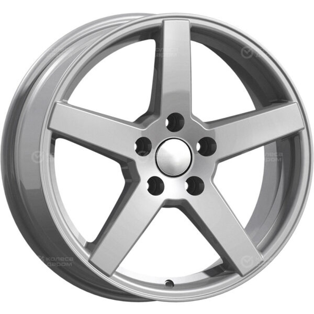 Колесный диск Carwel Дон 261 7xR17 5x100 ET45 DIA56.1 темно-серебристый