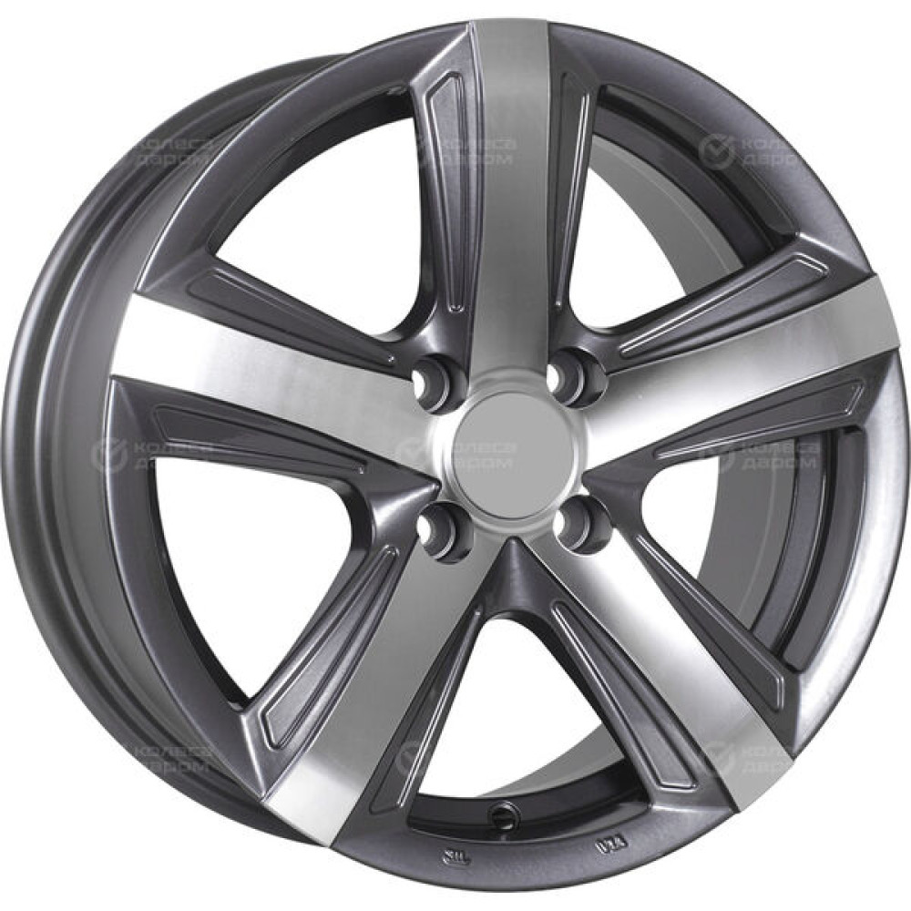 Колесный диск Replay VV290 8xR18 5x112 ET25 DIA66.6 насыщенный темно-серый полностью полированный