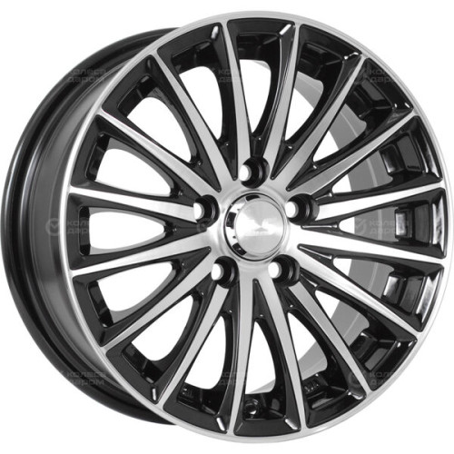 Колесный диск LS LS 804 7.5xR17 5x114.3 ET35 DIA73.1 черный полностью полированный