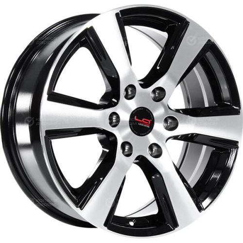 Колесный диск LegeArtis CT Concept TY570 7.5xR18 6x139.7 ET25 DIA106.1 чёрный полностью полированный