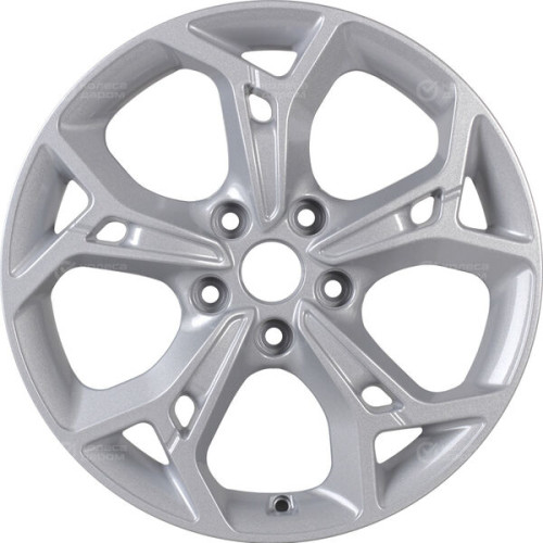 Колесный диск KHOMEN KHW1702 (ZV17_Qashqai) 7xR17 5x114.3 ET40 DIA66.1 серебристый