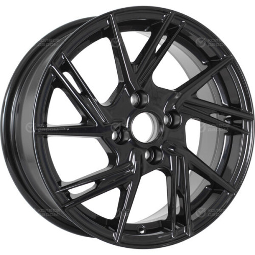 Колесный диск WUP Up115 6.5xR15 5x100 ET38 DIA57.1 черный глянцевый