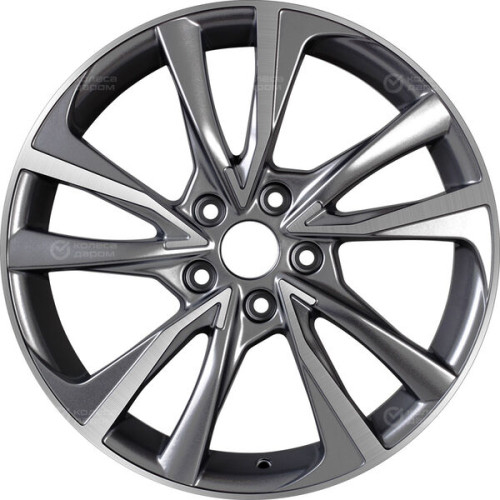 Колесный диск Replay NS213 7.5xR18 5x114.3 ET50 DIA66.1 насыщенный темно-серый полностью полированный