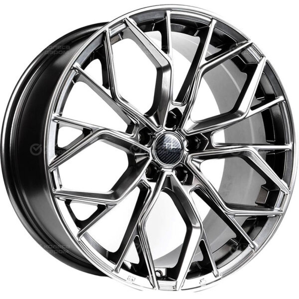 Колесный диск Brixton PF10 8xR18 5x108 ET38 DIA73.1 с эффектом хрома