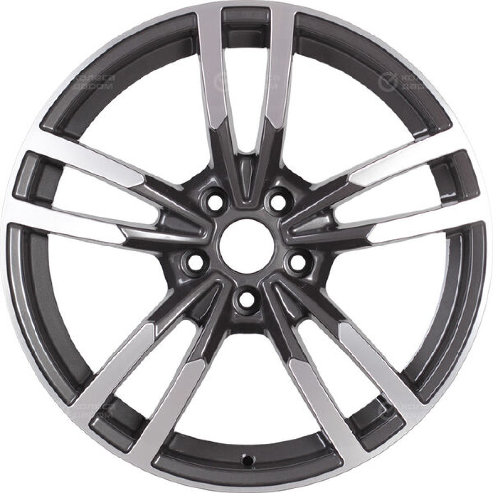 Колесный диск Replay LX230 8xR18 5x114.3 ET30 DIA60.1 темно-серый матовый ,частично полированный