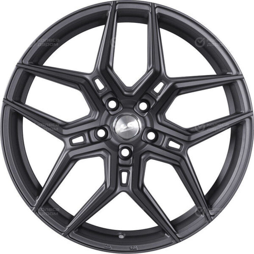 Колесный диск LS LS 1266 7.5xR17 5x112 ET40 DIA66.6 серый матовый