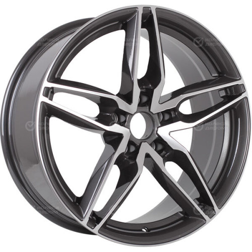 Колесный диск Replay MR196 8xR18 5x112 ET43 DIA66.6 насыщенный темно-серый полностью полированный