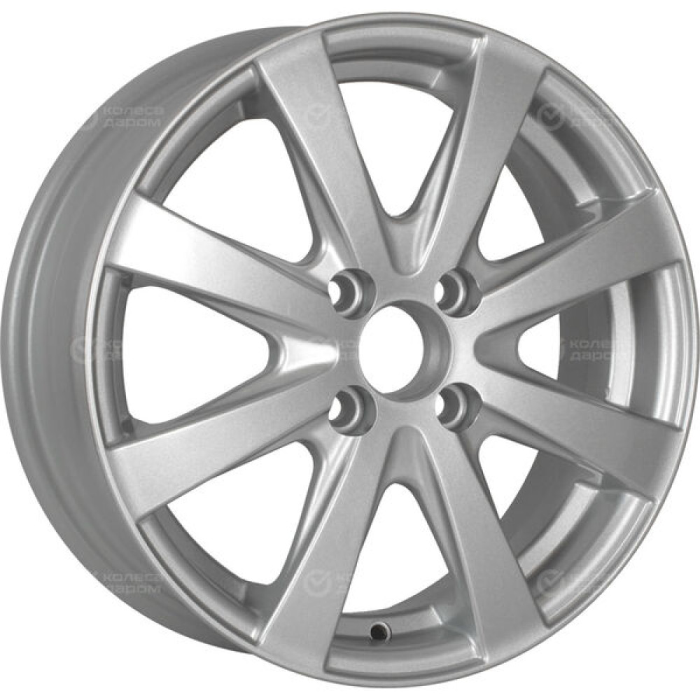 Колесный диск Tech Line 534 5.5xR15 4x100 ET45 DIA60.1 серебристый