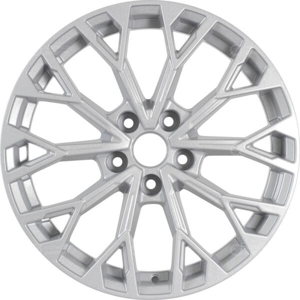 Колесный диск KHOMEN KHW1718 (ASX) 7xR17 5x114.3 ET46 DIA67.1 серебристый