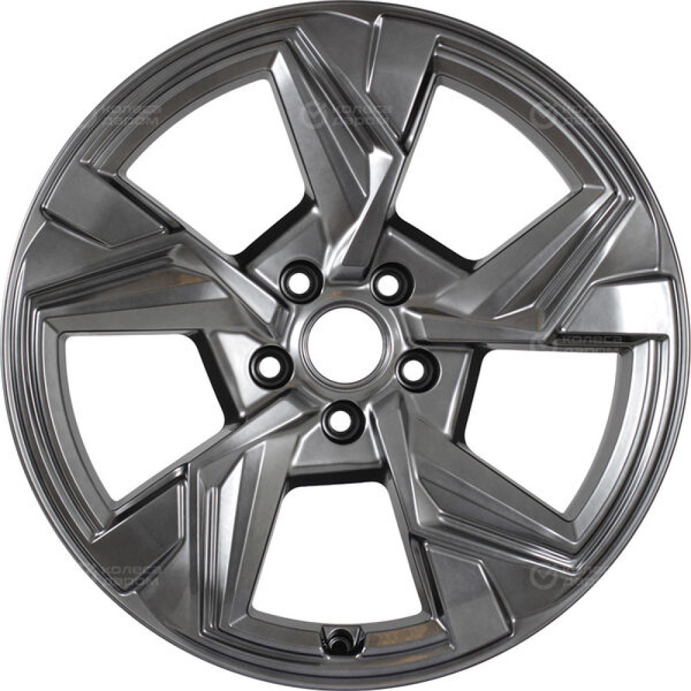 Колесный диск КиК Кайан 7.5xR18 5x108 ET33 DIA67.1 темно-серебристый