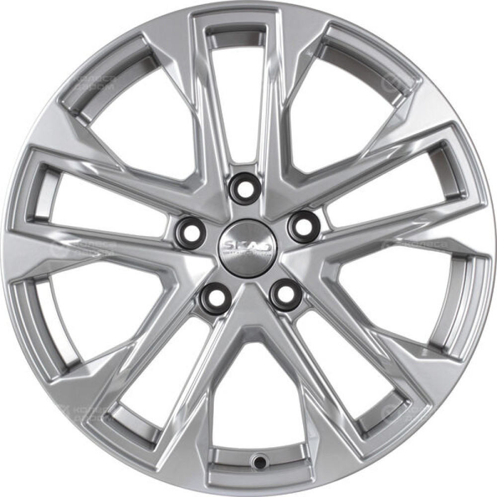 Колесный диск СКАД АТАКОР 7xR17 5x114.3 ET45 DIA67.1 (уценка) серебристый