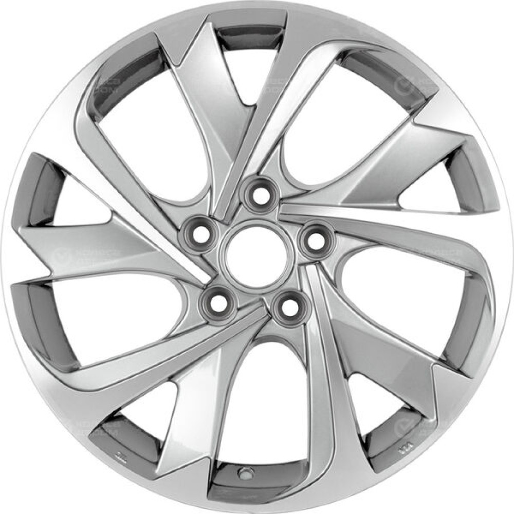 Колесный диск Replay TY226 7xR17 5x114.3 ET45 DIA60.1 серебристый полированный