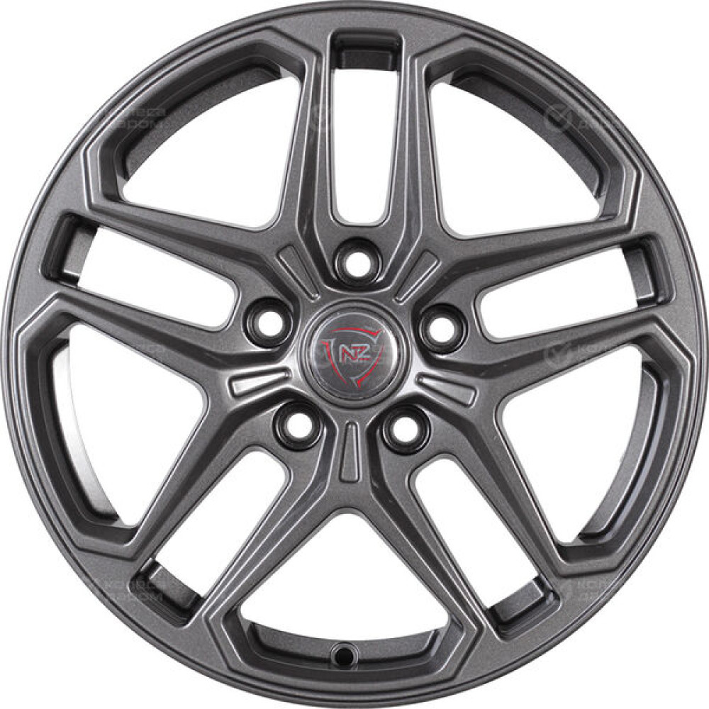 Колесный диск NZ R-04 6.5xR16 5x114.3 ET40 DIA66.1 темно-серый цвет с перламутровыми оттенками